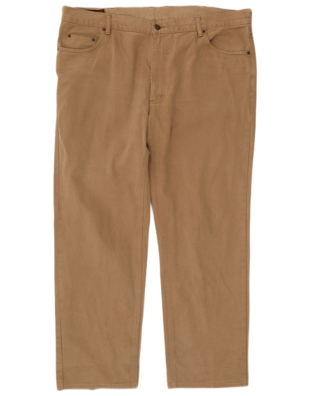 MARLBORO CLASSICS Mens Straight Jeans W44 L31 Beige Cotton