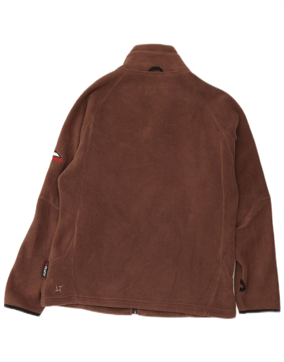 McKinley Womens Fleece Jacket UK 16 Large Brown Polyester