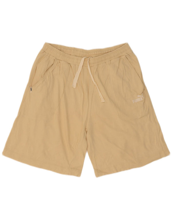 Puma Mens Sport Shorts Large Beige
