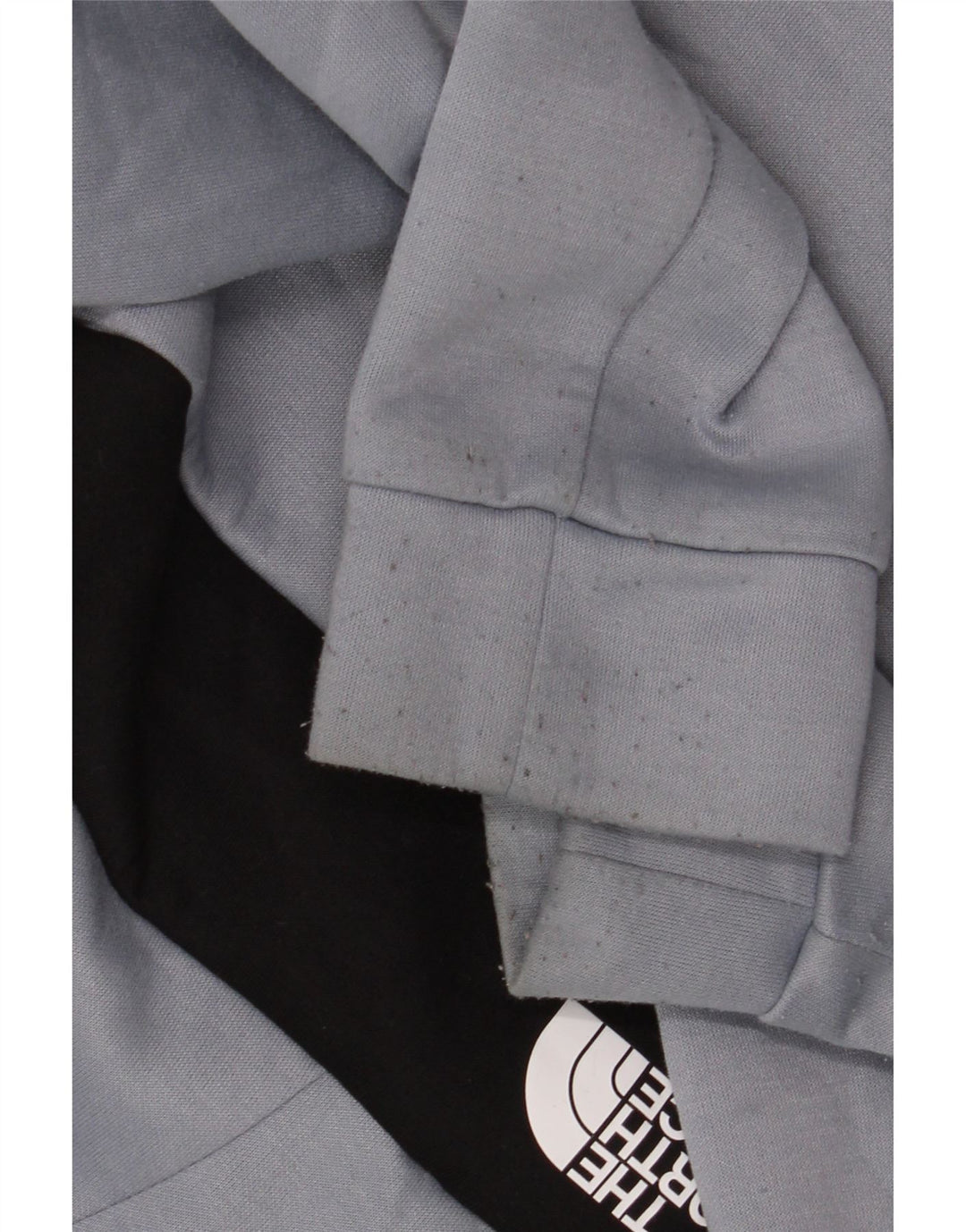 THE NORTH FACE Boys Graphic Zip Neck Hoodie Jumper 14-15 Years XL Grey