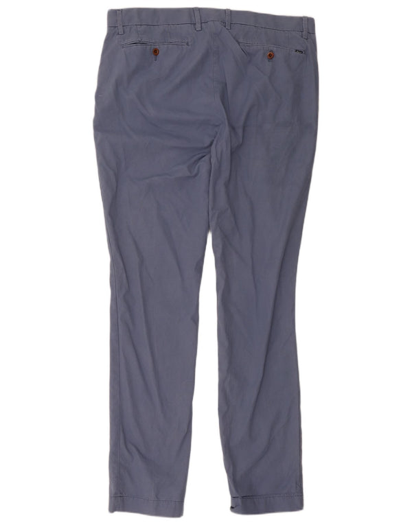 Polo Ralph Lauren Mens Slim Fit Chino Trousers W36 L34 Blue Cotton