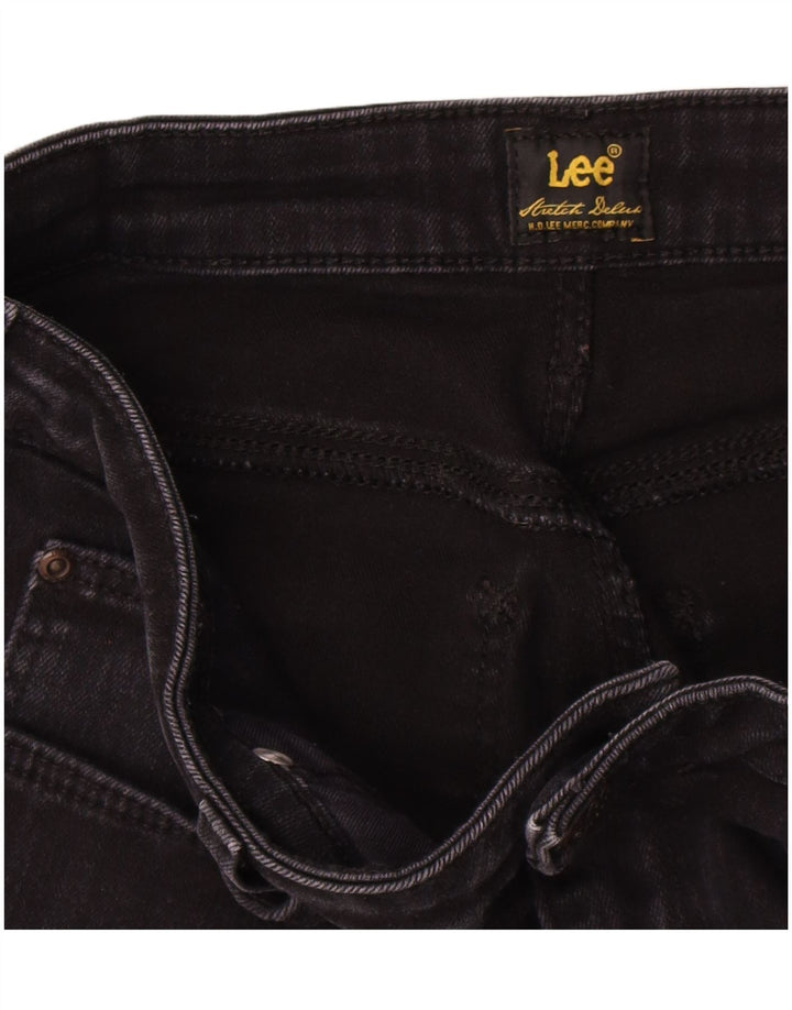 Lee Womens Straight Jeans W30 L29 Black