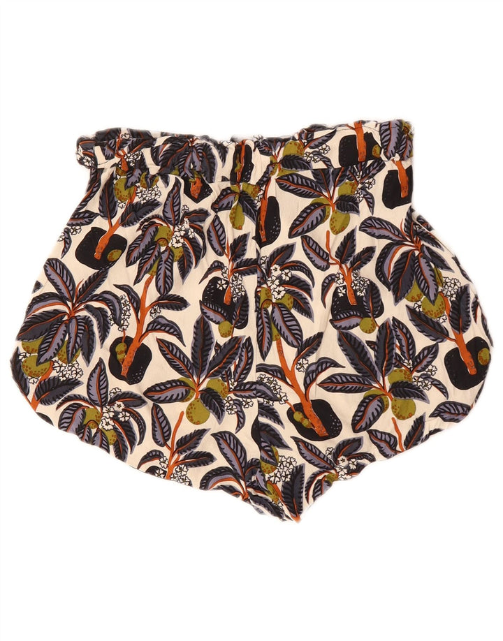 Zara Womens Casual Shorts Small W26 Multicoloured Floral