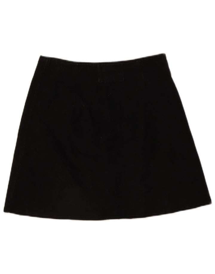 Vintage Womens Mini Skirt W27 Small Black