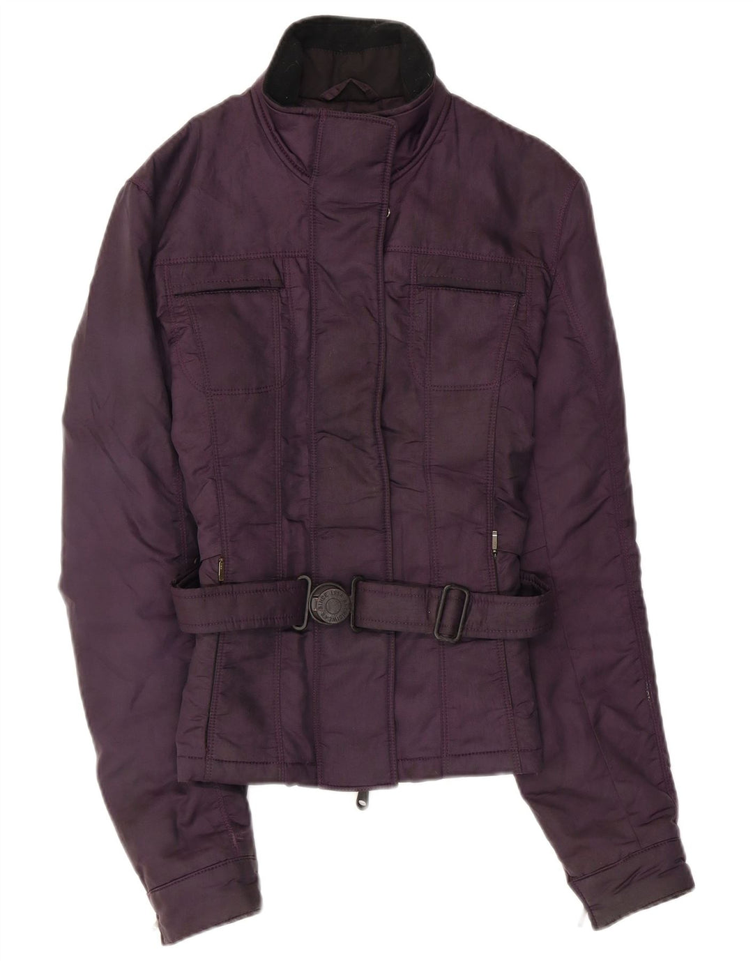 Refrigiwear Womens Utility Jacket UK 14 Large Purple Polyamide