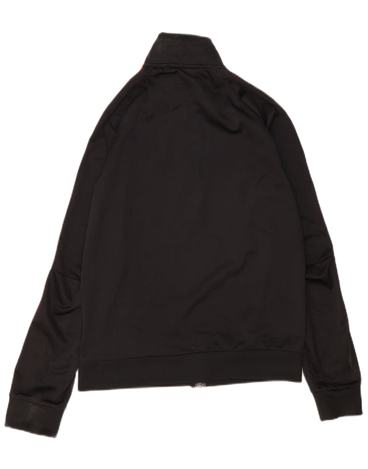 ADIDAS Mens Tracksuit Top Jacket XS Black Polyester