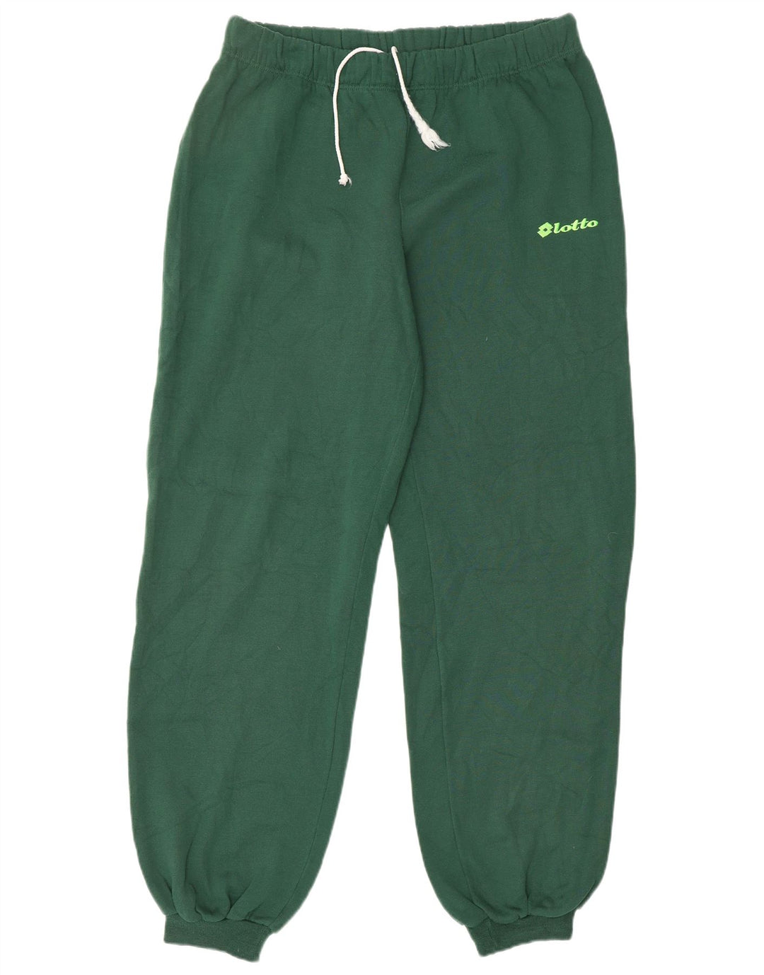LOTTO Mens Tracksuit Trousers Joggers Medium Green Cotton