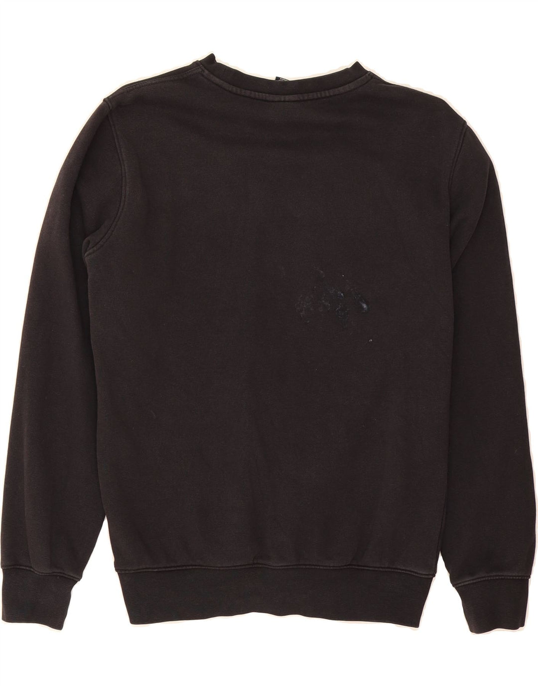 CHAMPION Mens Graphic Sweatshirt Jumper Small Black Cotton Vintage Champion and Second-Hand Champion from Messina Hembry 