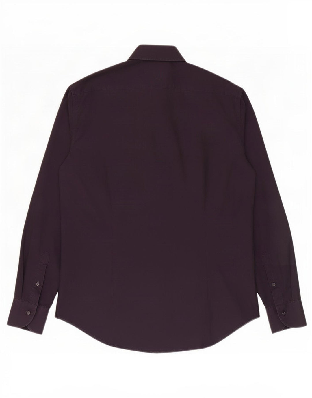 Ungaro Mens Shirt Size 40 15 3/4 Medium Purple Cotton
