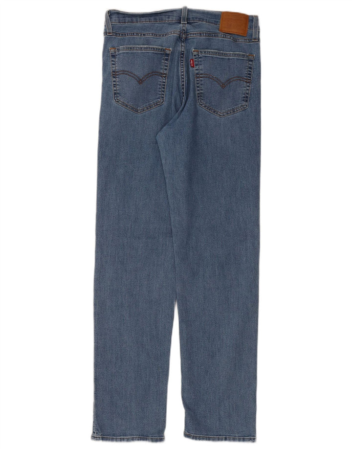 Levi's Womens 724 High Rise Straight Jeans W29 L30 Blue