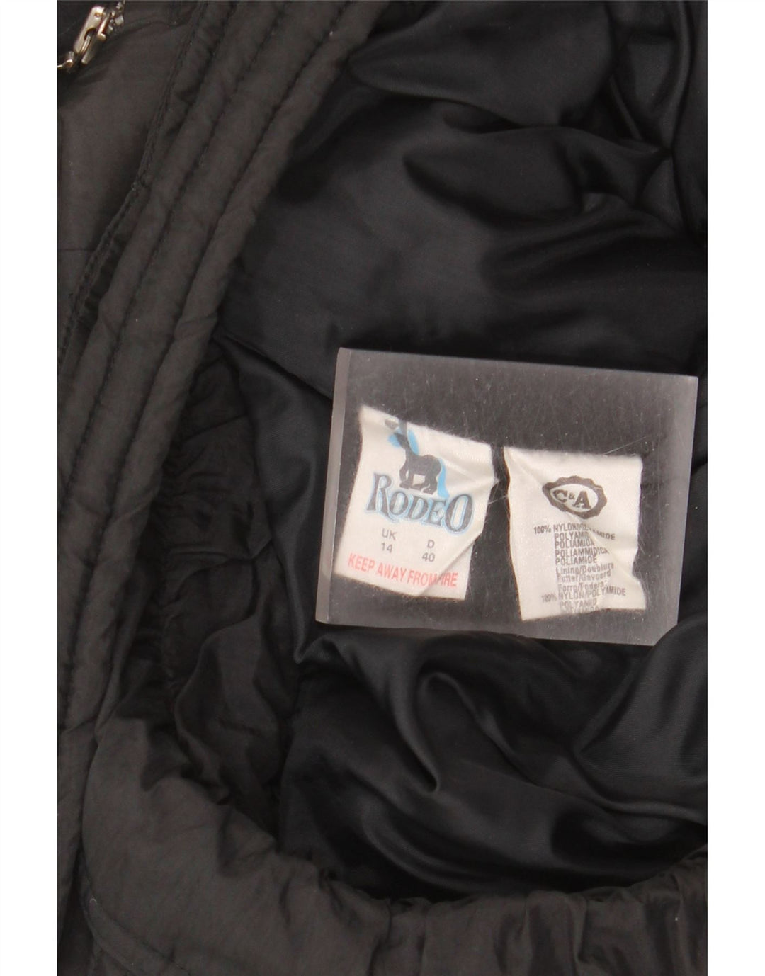 Rodeo Mens Ski Trousers UK 14 Large Black Polyamide
