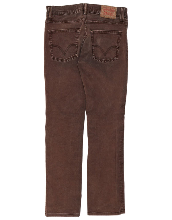 Levi's Mens 511 Slim Jeans W32 L30 Brown