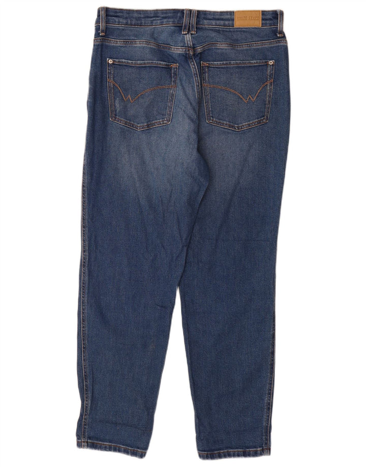 WHITE STUFF Womens Weekend Slim Jeans UK 12 Medium W30 L28  Blue Cotton