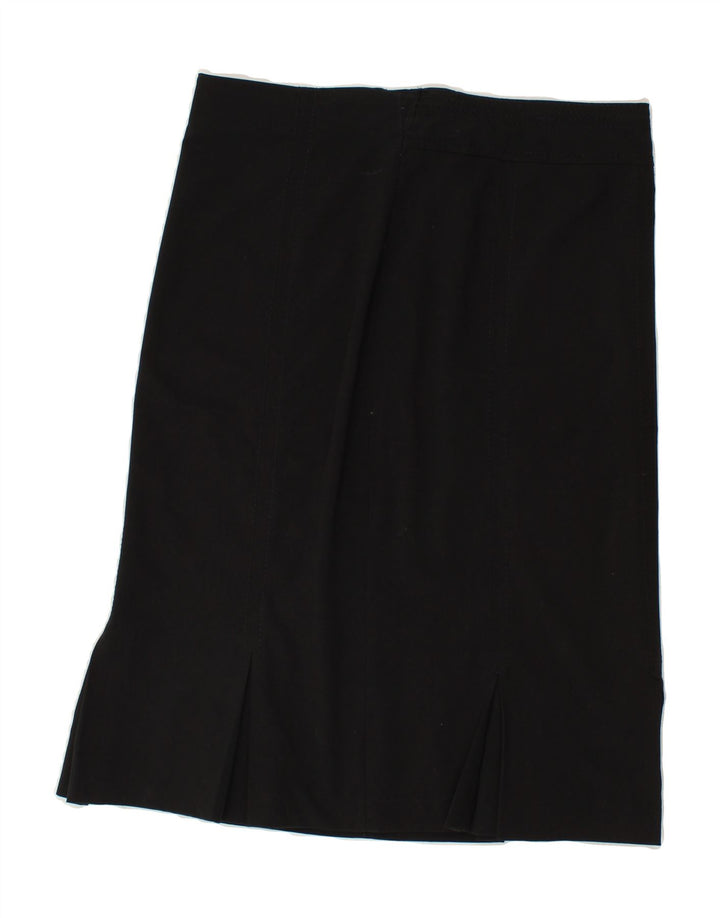 ELENA MIRO Womens Straight Skirt W34 Large  Black Vintage ELENA MIRO and Second-Hand ELENA MIRO from Messina Hembry 
