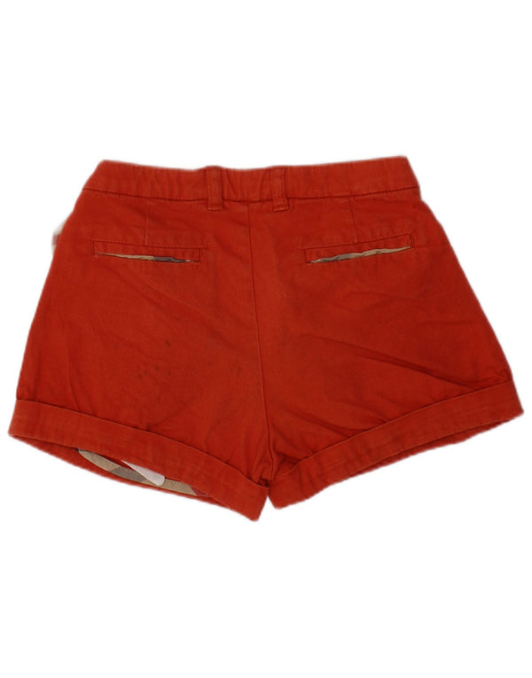 Burberry Girls Chino Shorts 5-6 Years W22 Red Cotton Classic