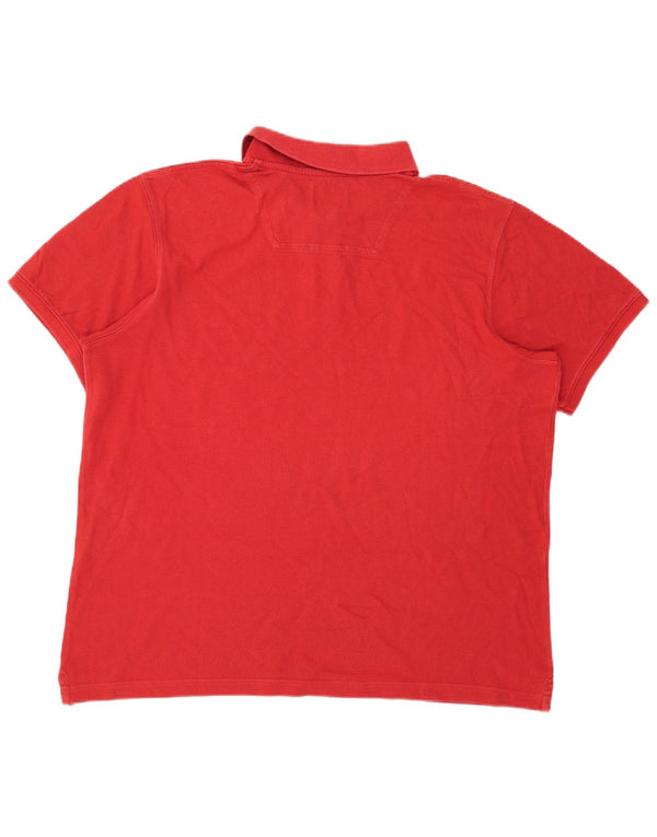 Timberland Mens Regular Fit Polo Shirt 2XL Red