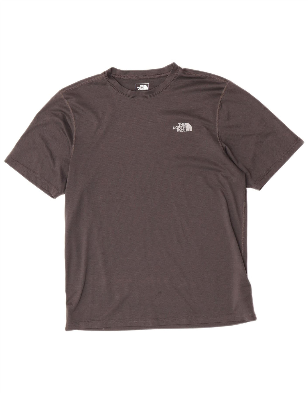 The North Face Mens T-Shirt Top Small Grey Polyester