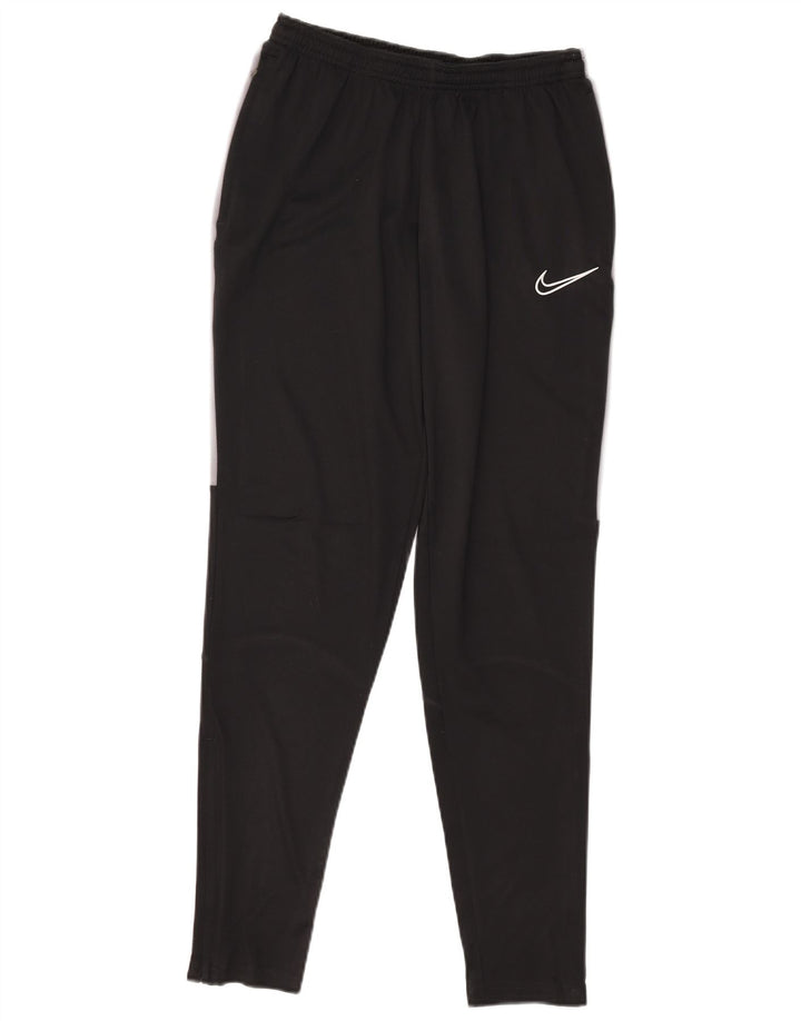 Nike Mens Tracksuit Trousers Medium  Black Colourblock Polyester Sports