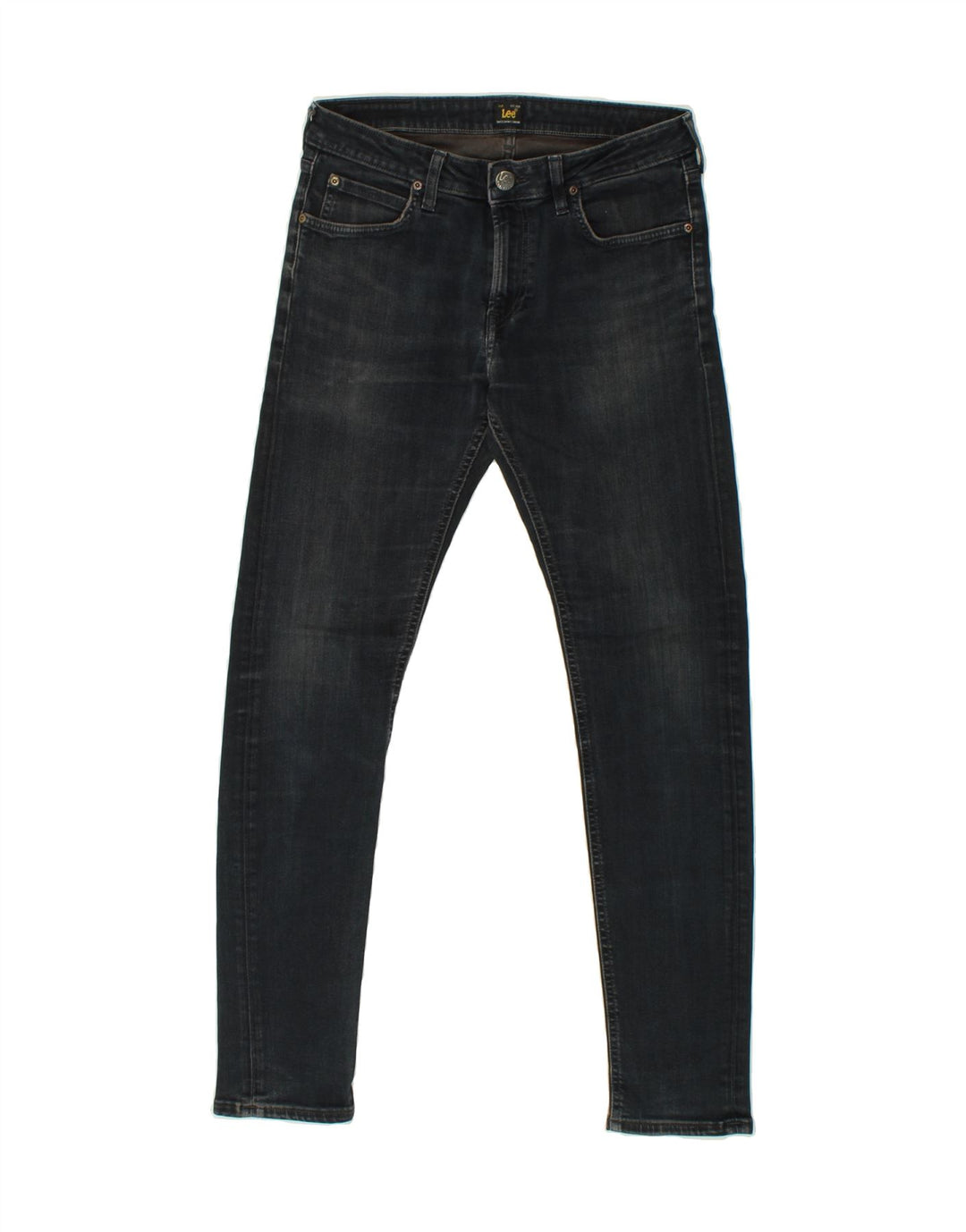 LEE Womens Malone Slim Jeans W31 L32 Navy Blue Cotton Vintage Lee and Second-Hand Lee from Messina Hembry 