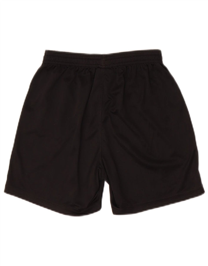 UMBRO Boys Sport Shorts 11-12 Years Large Black Polyester