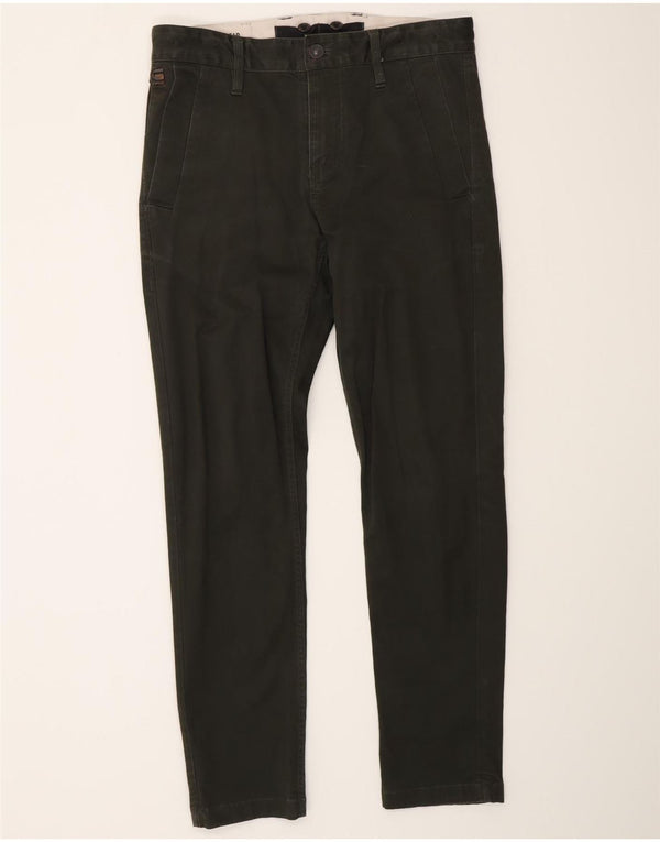 G-Star Mens Slim Chino Trousers W32 L30 Khaki Cotton