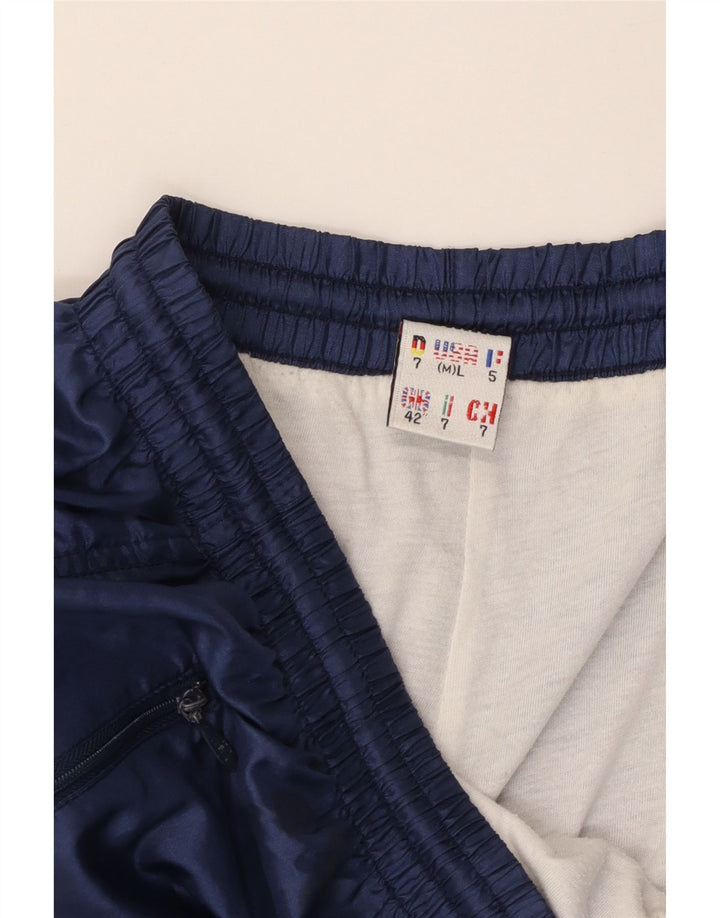 PUMA Mens Tracksuit Trousers Joggers UK 42 Large Navy Blue Polyamide