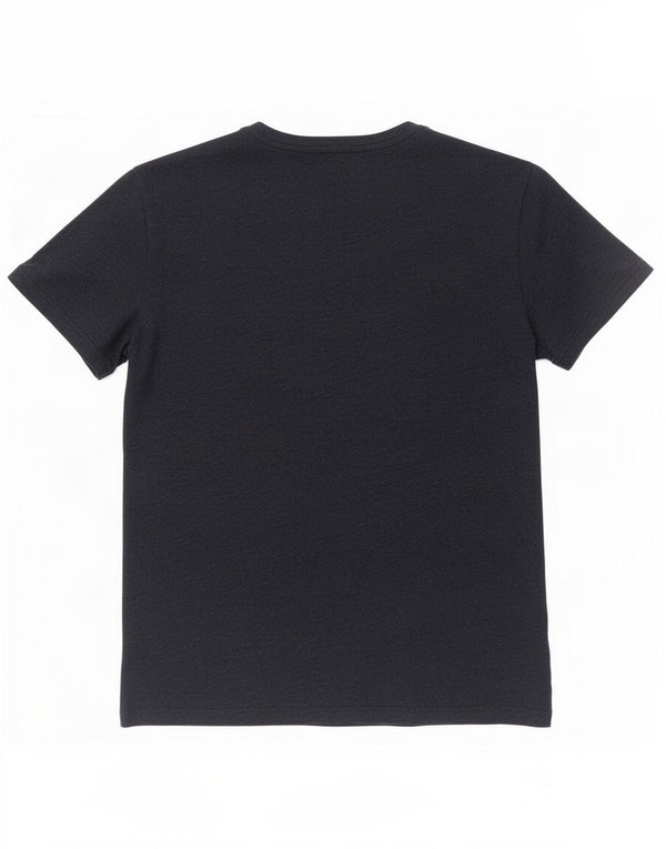 Polo Ralph Lauren Womens T-Shirt Top UK 10 Small Navy Blue Flecked Cotton