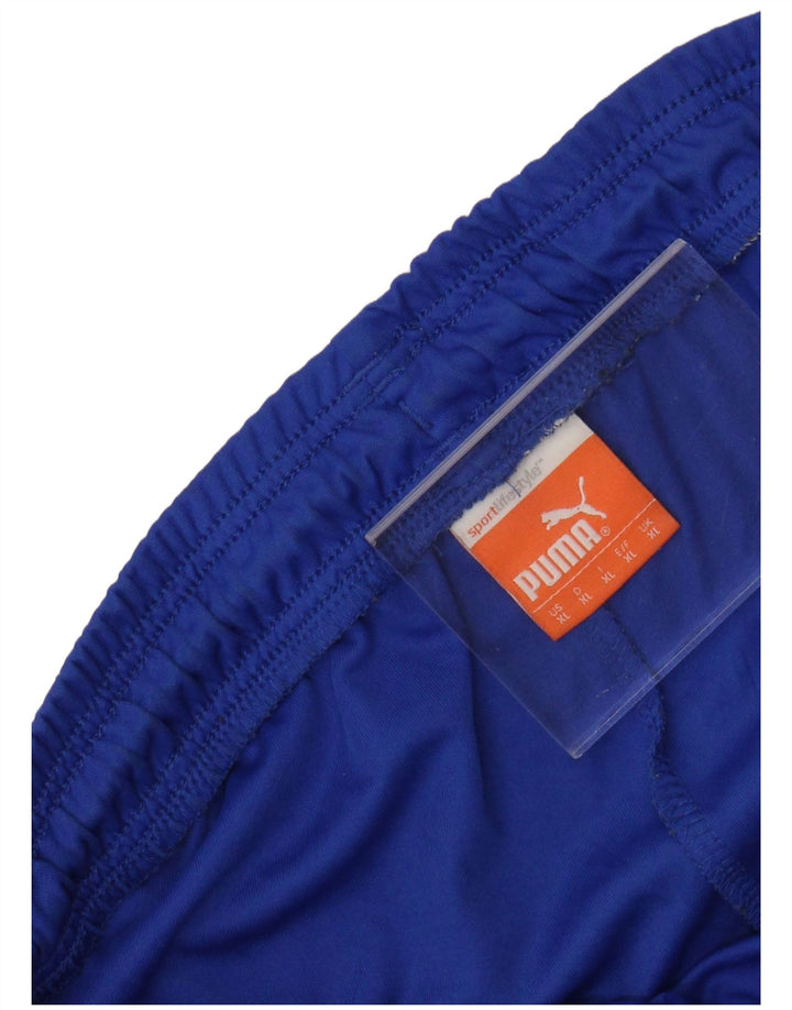 Puma Mens Graphic Sport Shorts XL  Blue