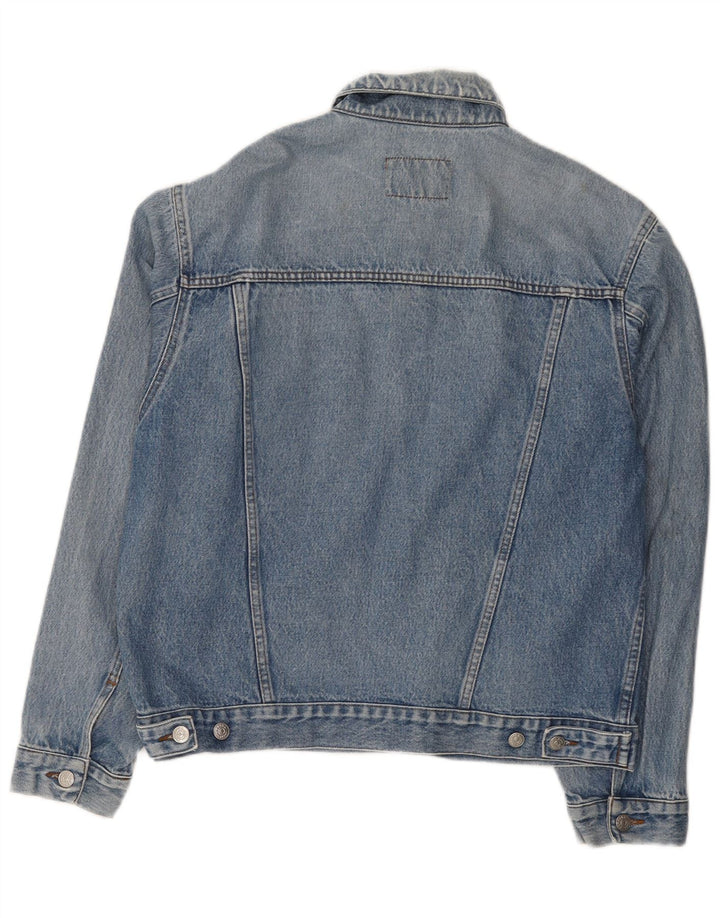 Carrera Mens Denim Jacket UK 40 Large Blue Cotton