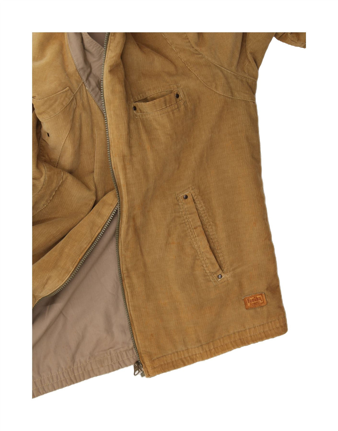 FACIBA Mens Reversible Jacket IT 46 Small Beige Cotton Vintage Faciba and Second-Hand Faciba from Messina Hembry 