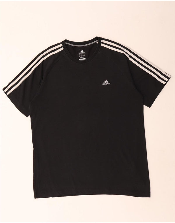 Adidas Mens Clima 365 T-Shirt Top Medium Black Cotton