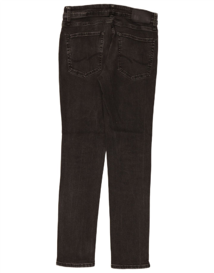 Jack & Jones Mens Slim Jeans W30 L30 Grey Cotton