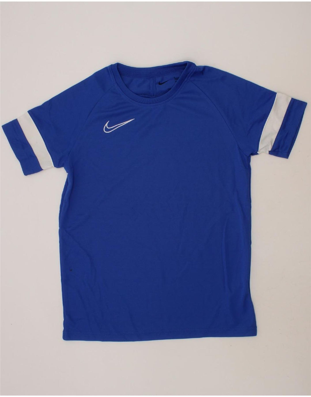 NIKE Boys T-Shirt Top 10-11 Years Medium  Blue Polyester Vintage Nike and Second-Hand Nike from Messina Hembry 
