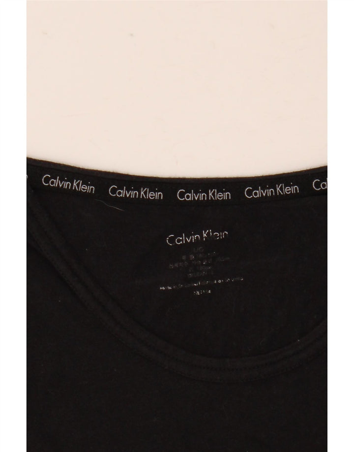 Calvin Klein Mens Graphic T-Shirt Top Large Black