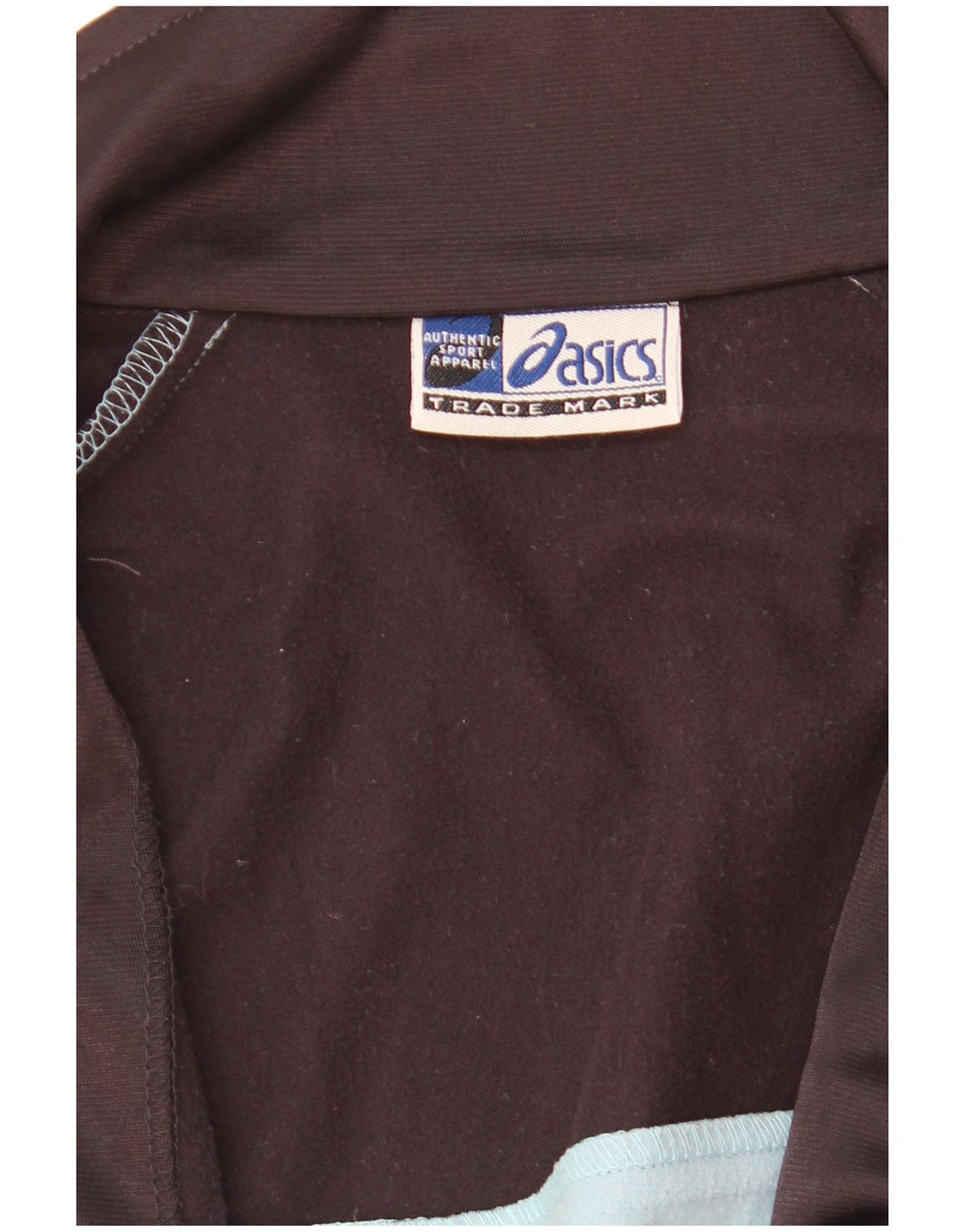 Asics Mens Tracksuit Top Jacket Large Blue Colourblock