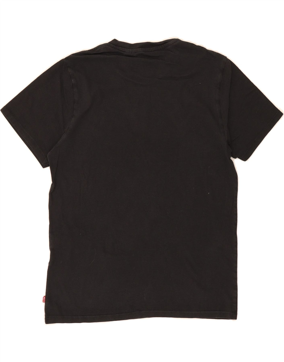 LEVI'S Mens Graphic T-Shirt Top Small Black Vintage Levi's and Second-Hand Levi's from Messina Hembry 