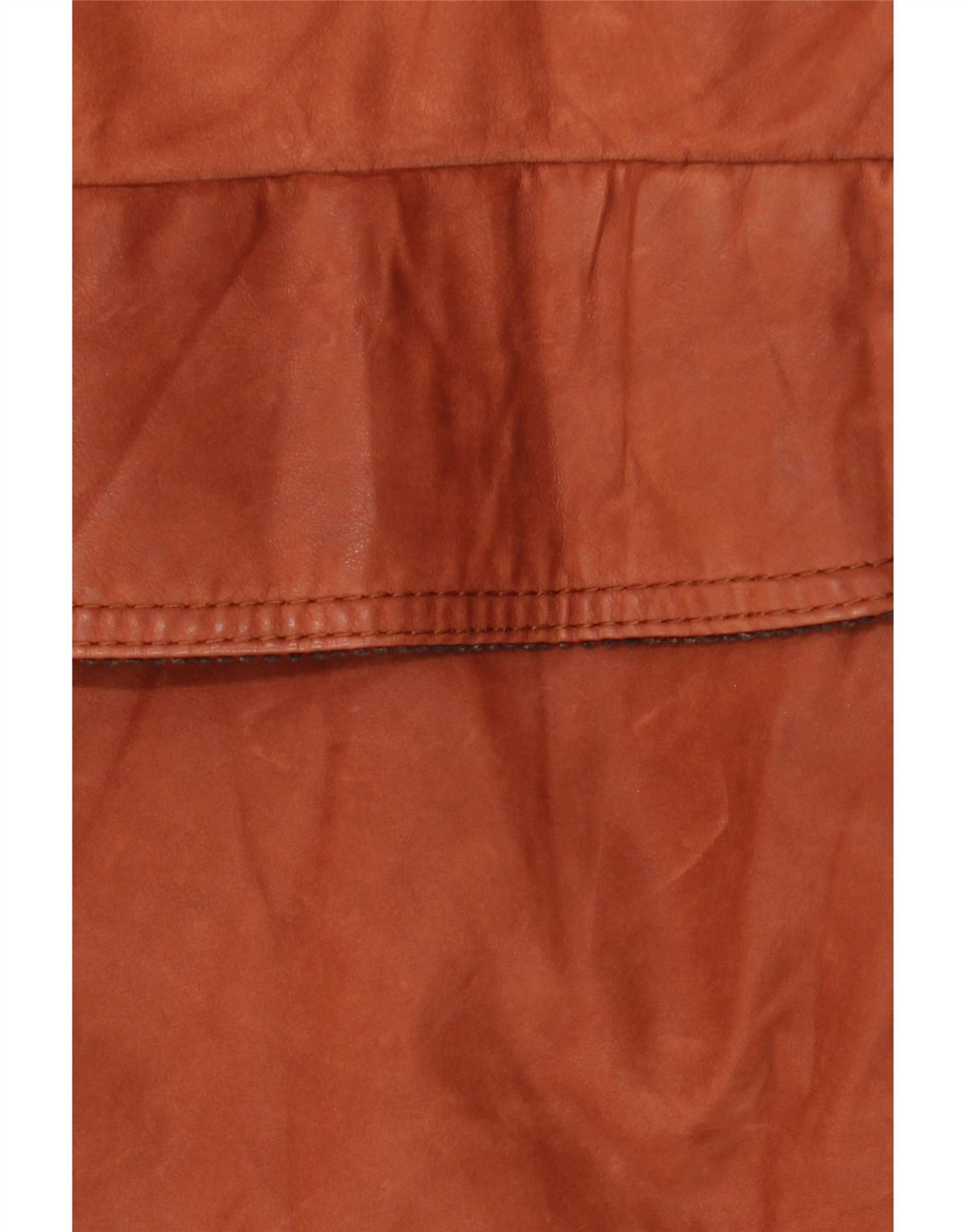 Dibi Mens Leather Jacket UK 42 XL Brown Leather