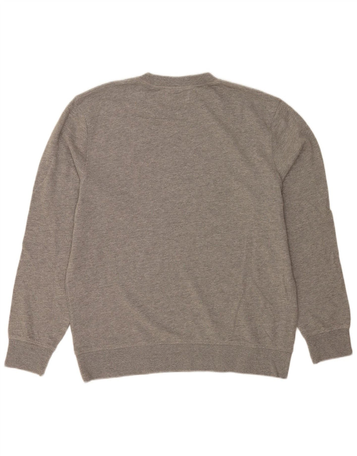 Jack & Jones Mens Sweatshirt Jumper XL Grey Cotton