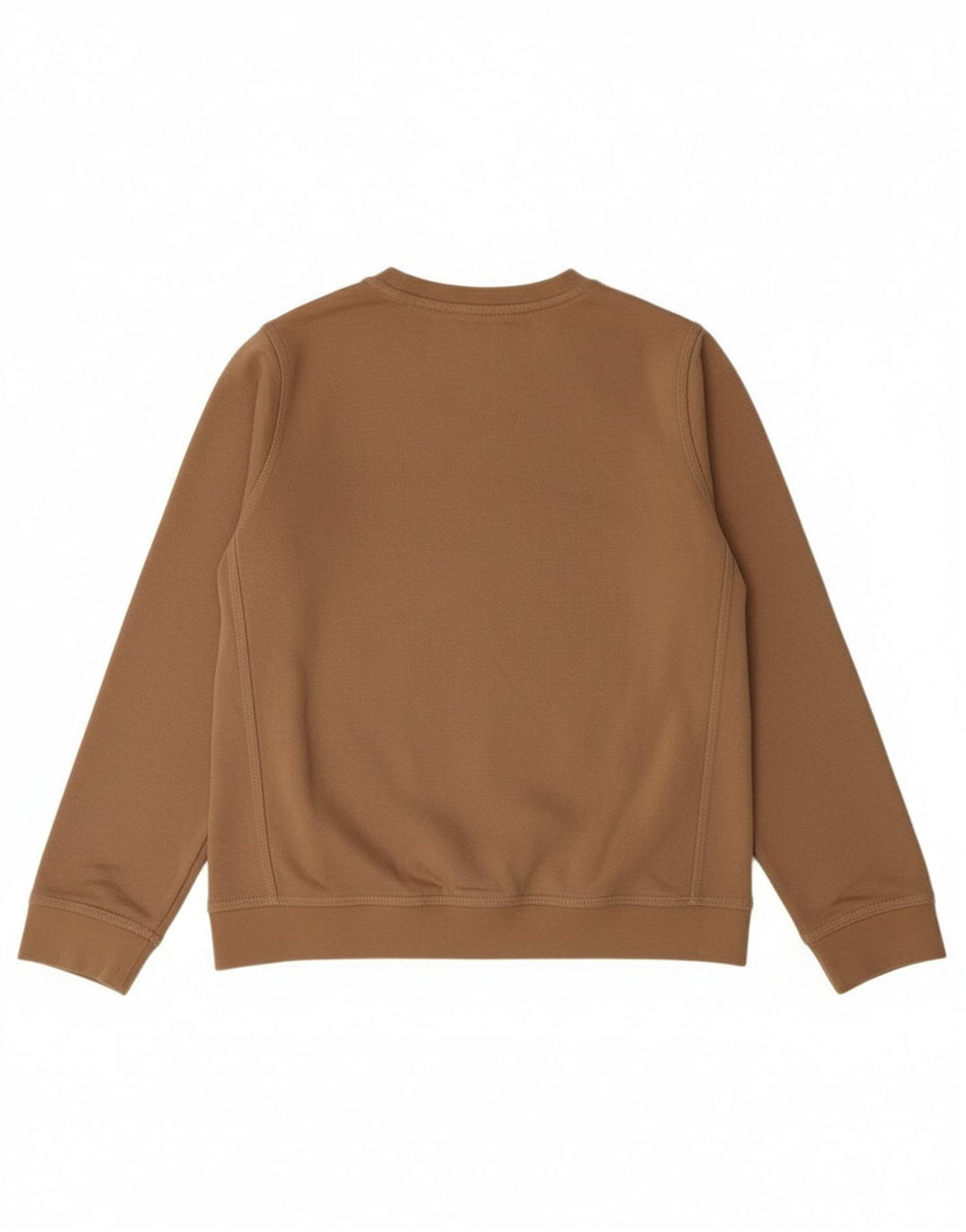 NIKE Boys Sweatshirt Jumper 12-13 Years Large  Brown Cotton