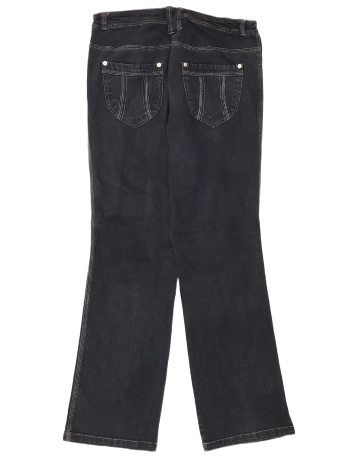 Autograph Womens Bootcut Jeans W34 L32 Navy Blue