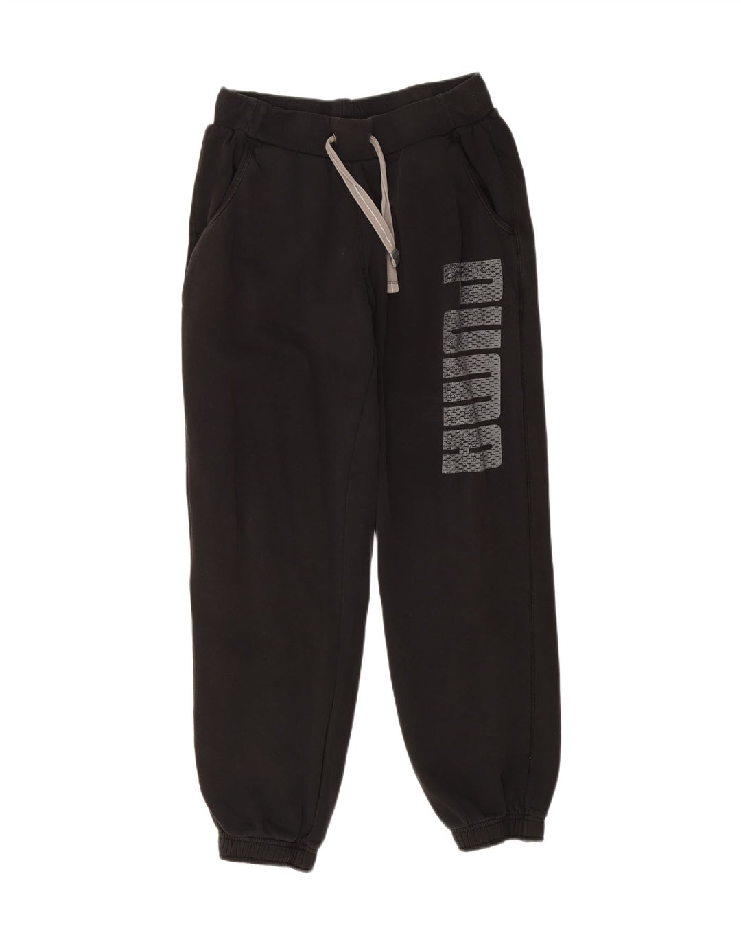 Puma Mens Graphic Tracksuit Trousers Joggers Large Black