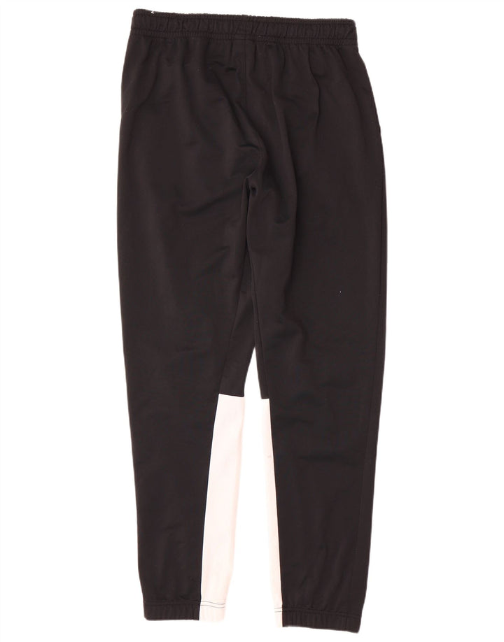 Nike Mens Tracksuit Trousers Joggers Large  Black Colourblock Polyester