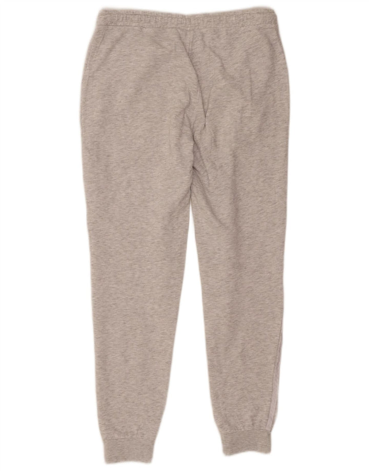 VINTAGE Mens Tracksuit Trousers Joggers Medium  Grey Cotton