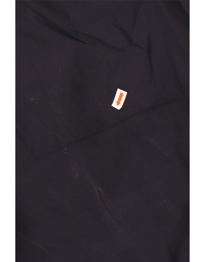 Calvin Klein Mens Hooded Windbreaker Jacket UK 42 XL Navy Blue Polyester