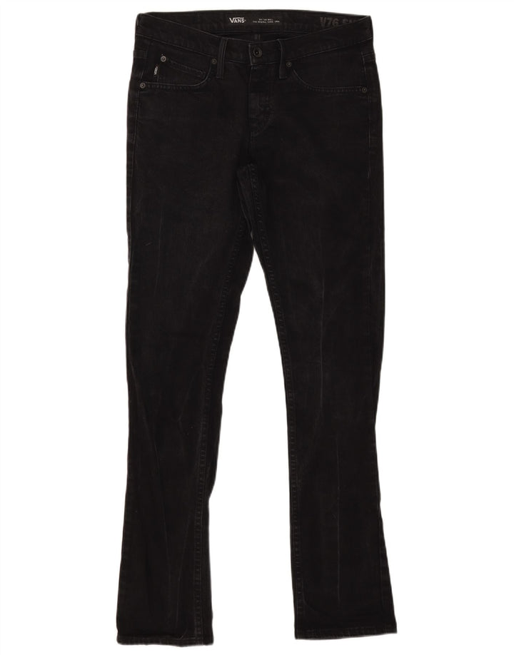 Vans Mens Bootcut Jeans W30 L32 Black Cotton