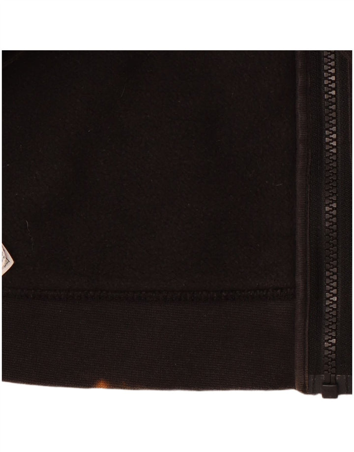 NIKE Mens Tracksuit Top Jacket Small Black Cotton