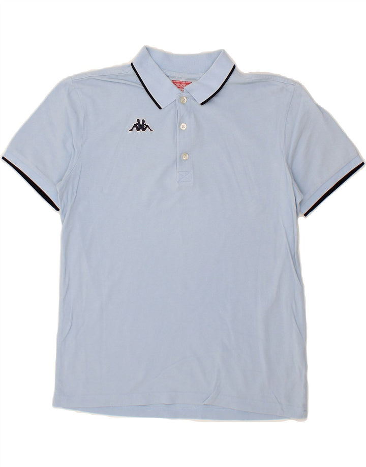 KAPPA Mens Polo Shirt Large Blue Cotton Vintage Kappa and Second-Hand Kappa from Messina Hembry 