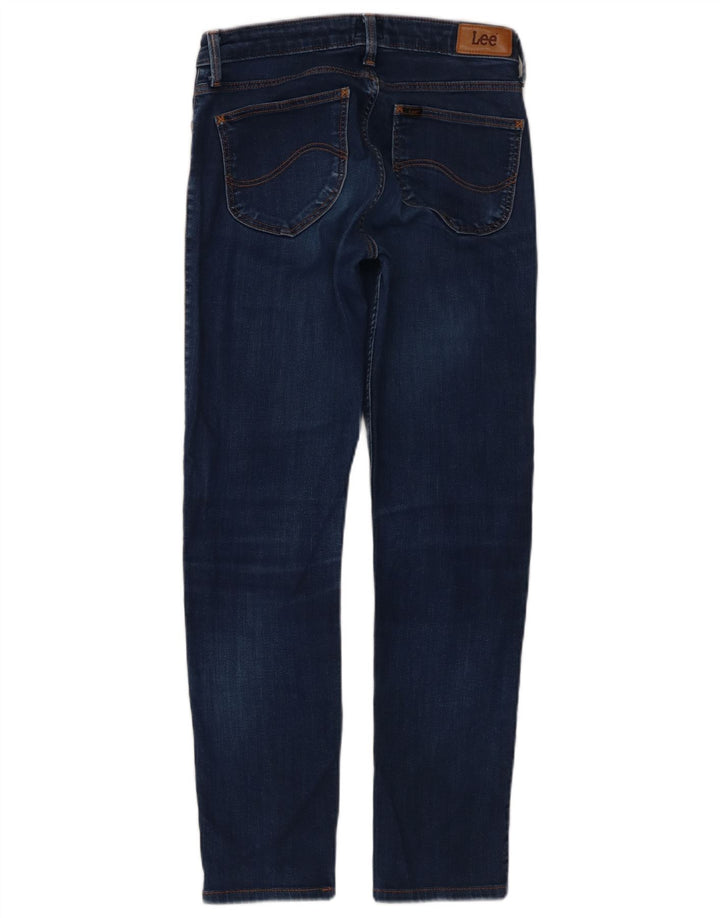 Lee Womens Elly Slim Jeans W28 L28 Navy Blue Cotton