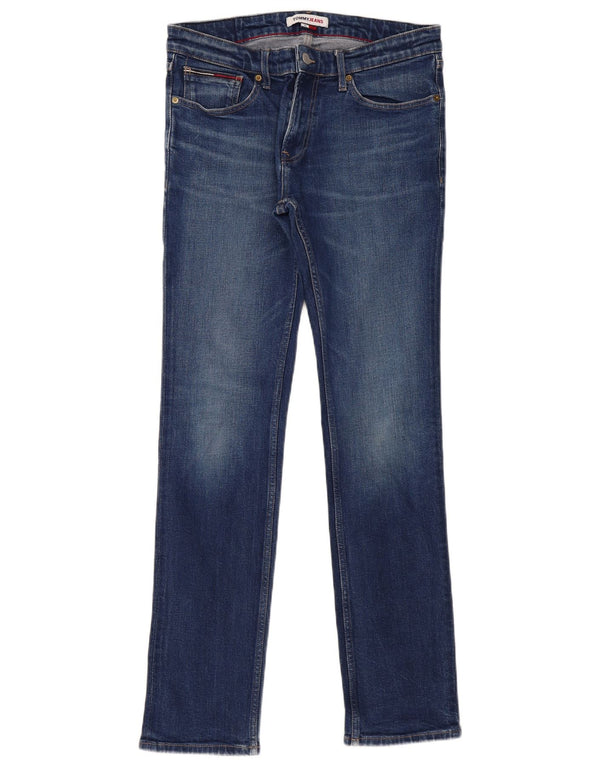 Tommy Hilfiger Mens Scanton Slim Jeans W32 L34 Blue Cotton