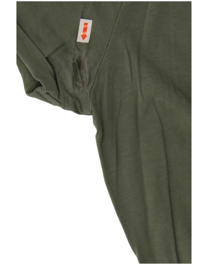 G-STAR Mens T-Shirt Top Large Khaki Cotton